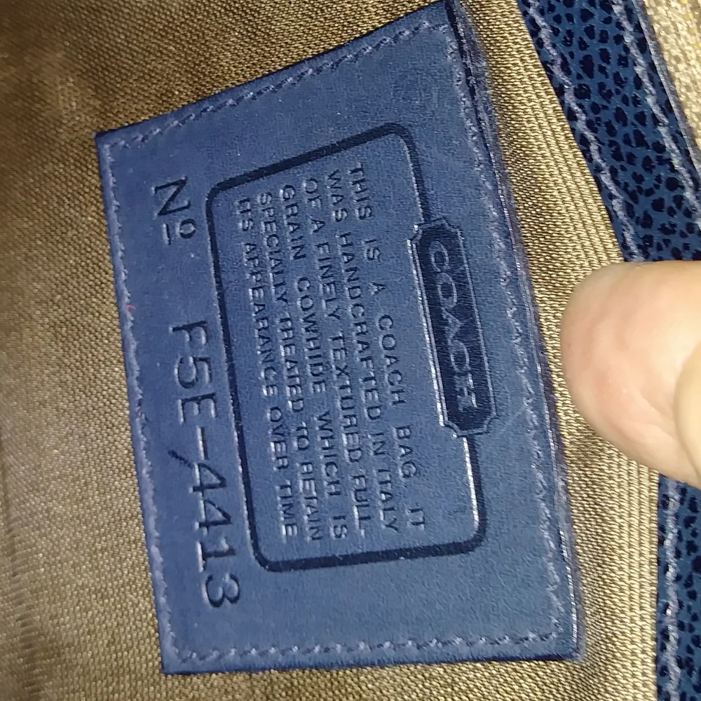 MADISON COLLECTION VINTAGE COACH GRACIE BAG - Picture 10 of 17